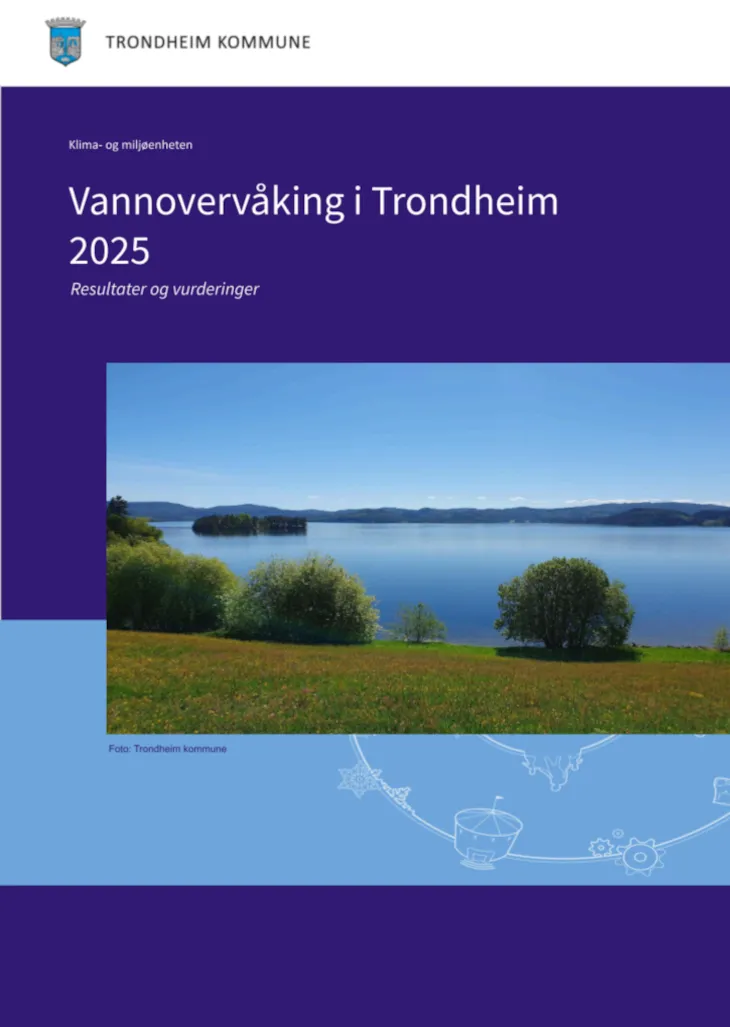 Vannovervåking 2025 rapportforside
