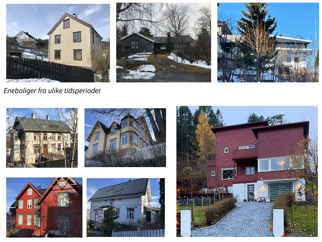 flerer ulike eneboliger p&aring; sverresli