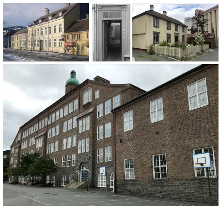 flere bygninger i Ila