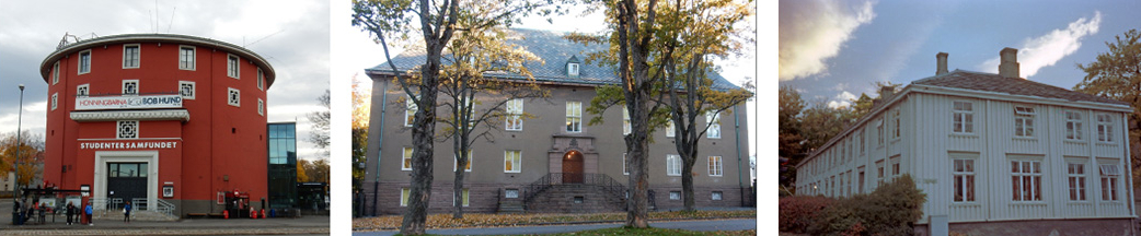 ulike bygninger i omr&aring;det