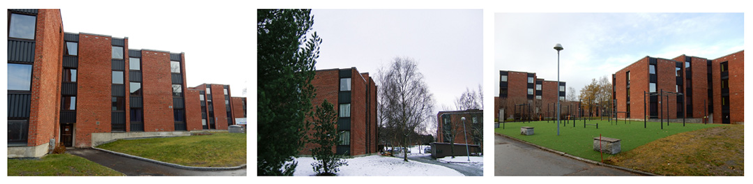 ulike bygninger i omr&aring;det