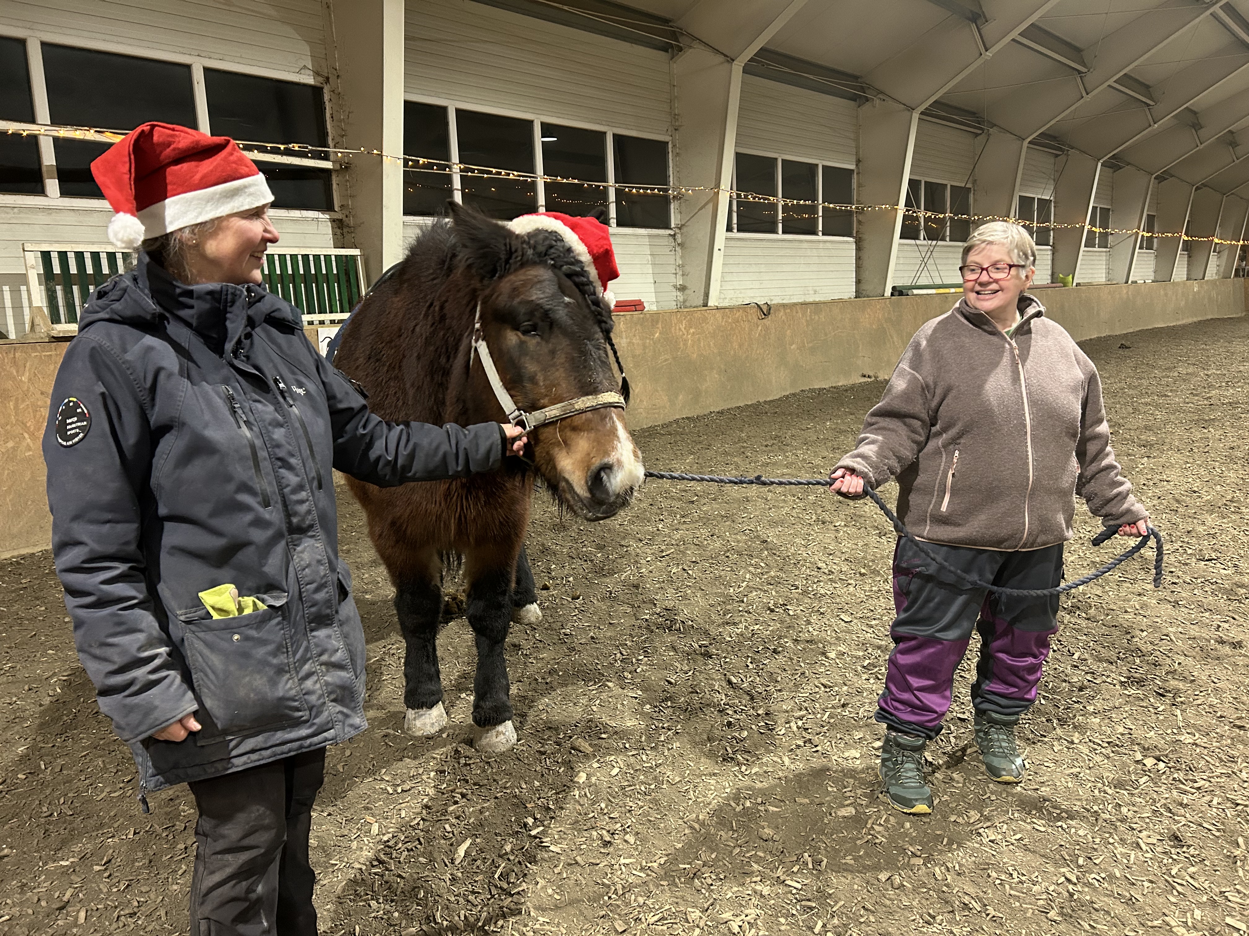 Ridning p&aring; Foss Aune g&aring;rd