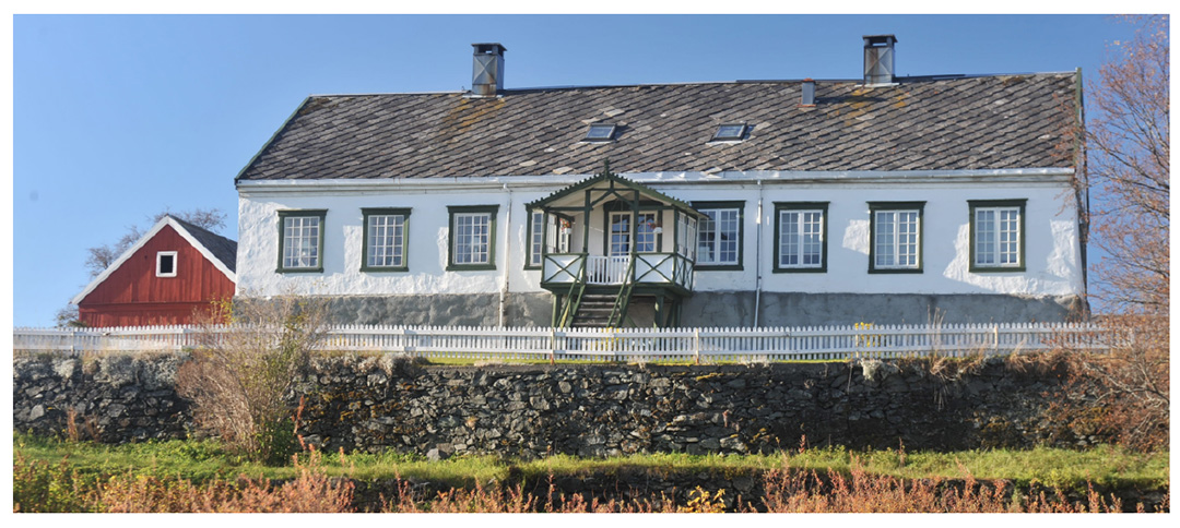 Hovedhuset p&aring; Wullumsg&aring;rden