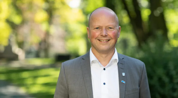 Foto av finansbyråd Kjetil Reinskou