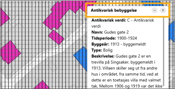 popup med mer info i kartet