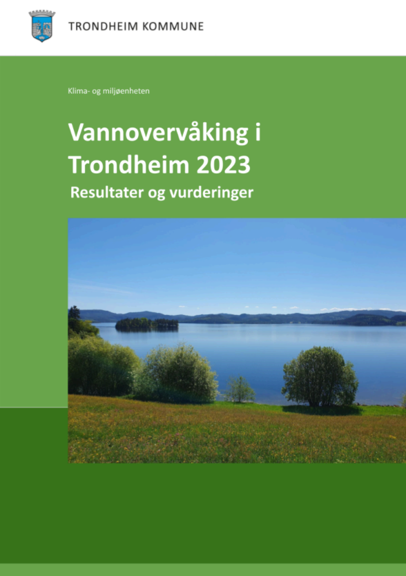 Vannovervåking 2023 rapportforside