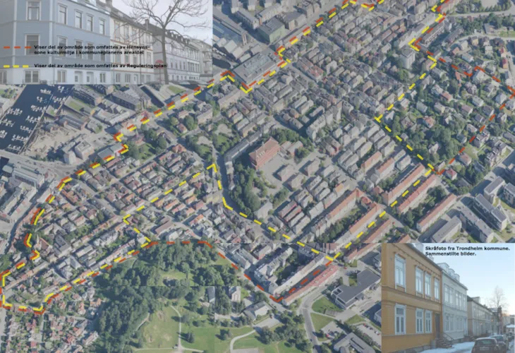En av illustrasjonene til kapittelet: Området er regulert til vern - side 26