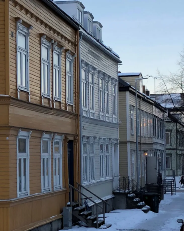 En av illustrasjonene til kapittelet: Bygningstyper - side 15