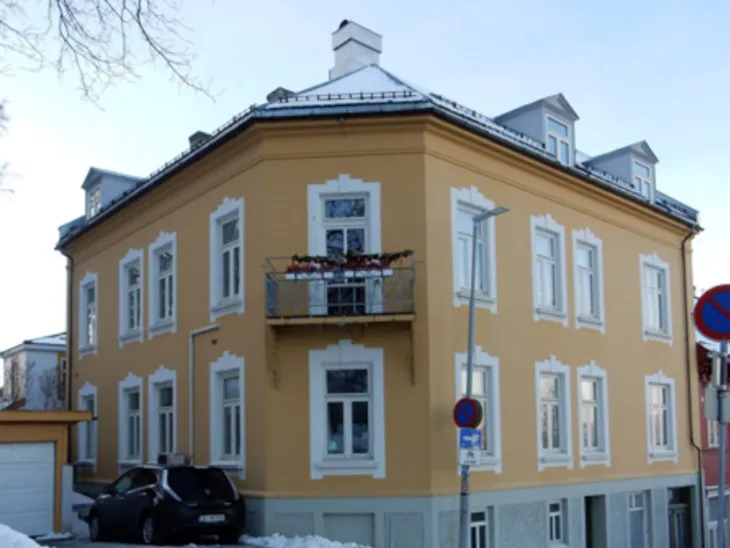 En av illustrasjonene til kapittelet: Bygningstyper - side 15