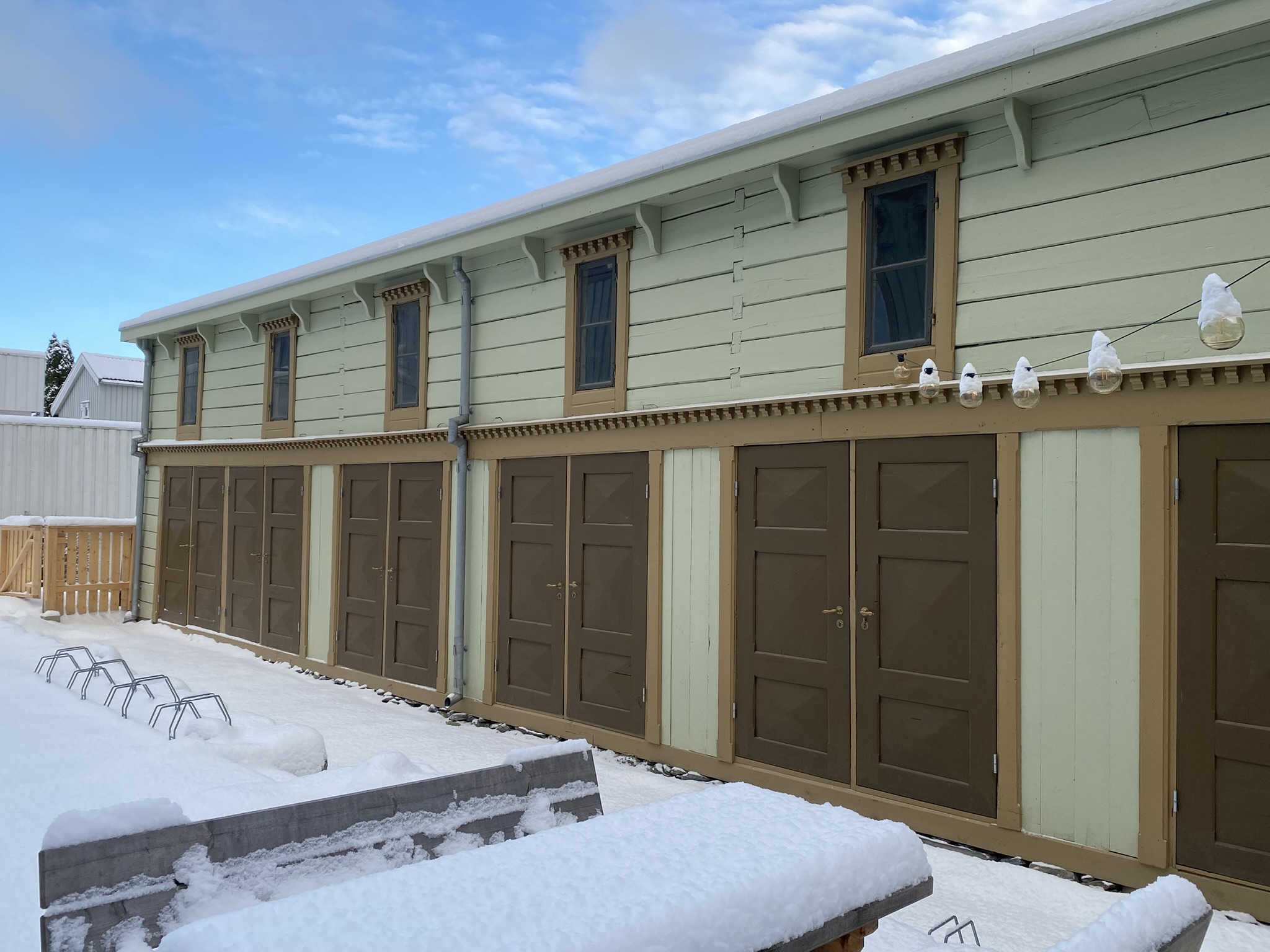 Ny fasade p&aring; uteboden