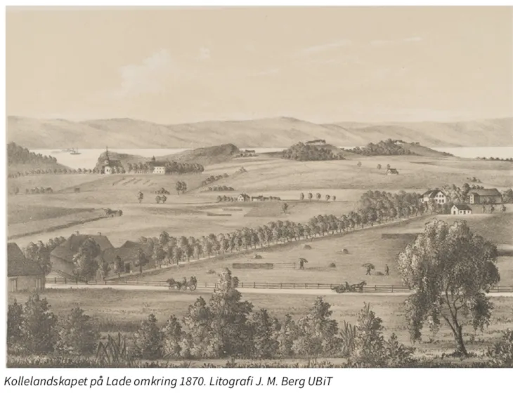 Kollelandskapet på Lade