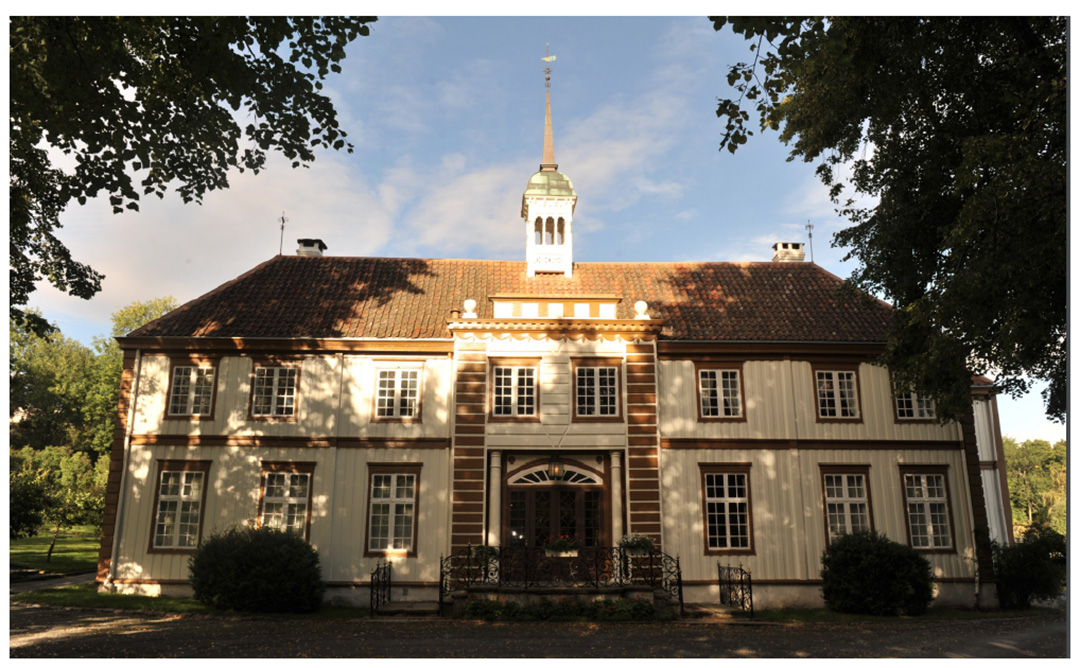 Hovedhuset p&aring; Leangen g&aring;rd