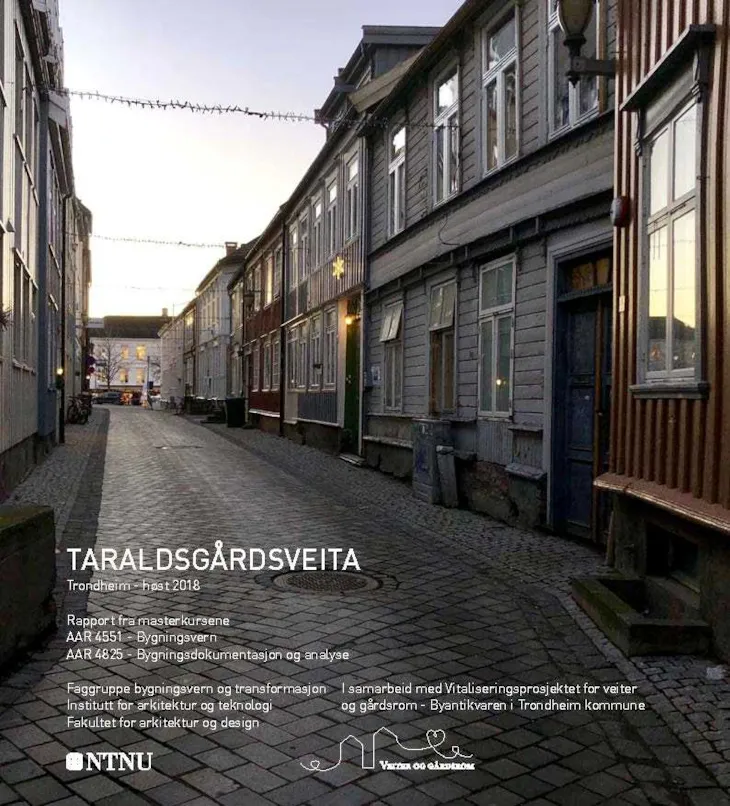 Forsidebilde av prosjektrapport om Taraldsgårdsveita