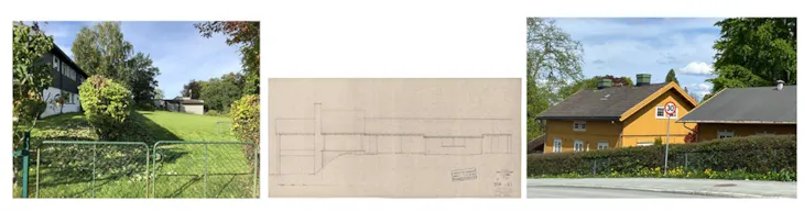 bygninger på eiendommen lerkehaug
