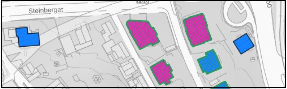 gr&oslash;nn skravur p&aring; jugendstil-hus p&aring; Kulturminnekartet