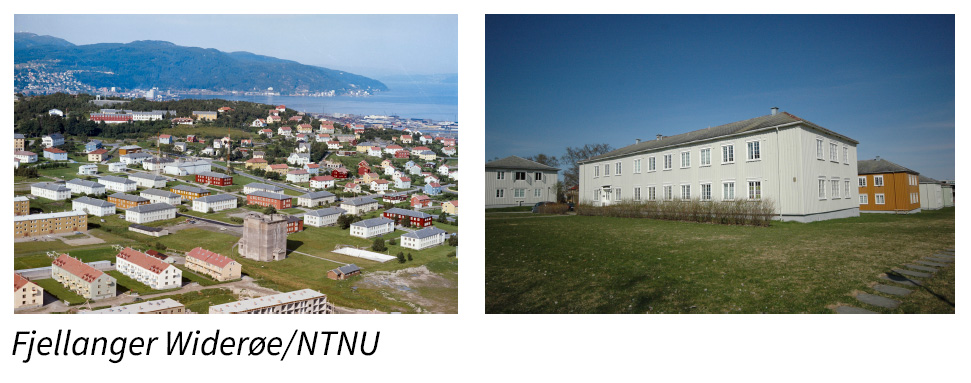 Tidligere brakker i 2 etasjer