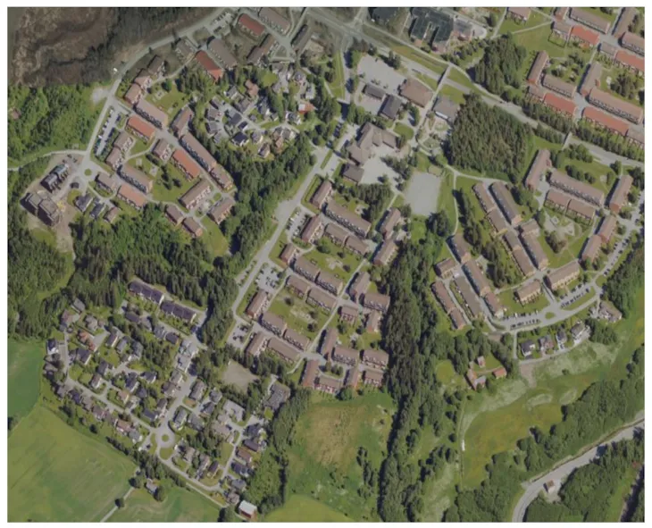 flyfoto boligområdet