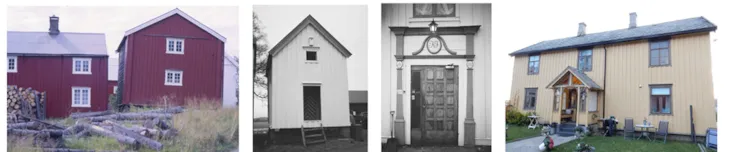 stabbur og våningshus på Bratsberg