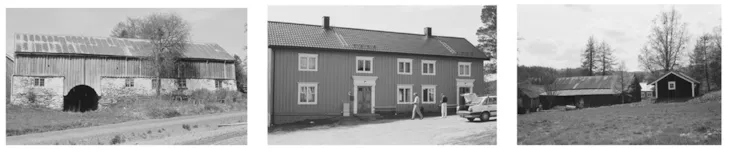 Låve, lån og uthys på Jervangårdene