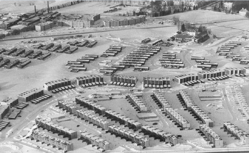 oversiktsbilde over bebyggelsen