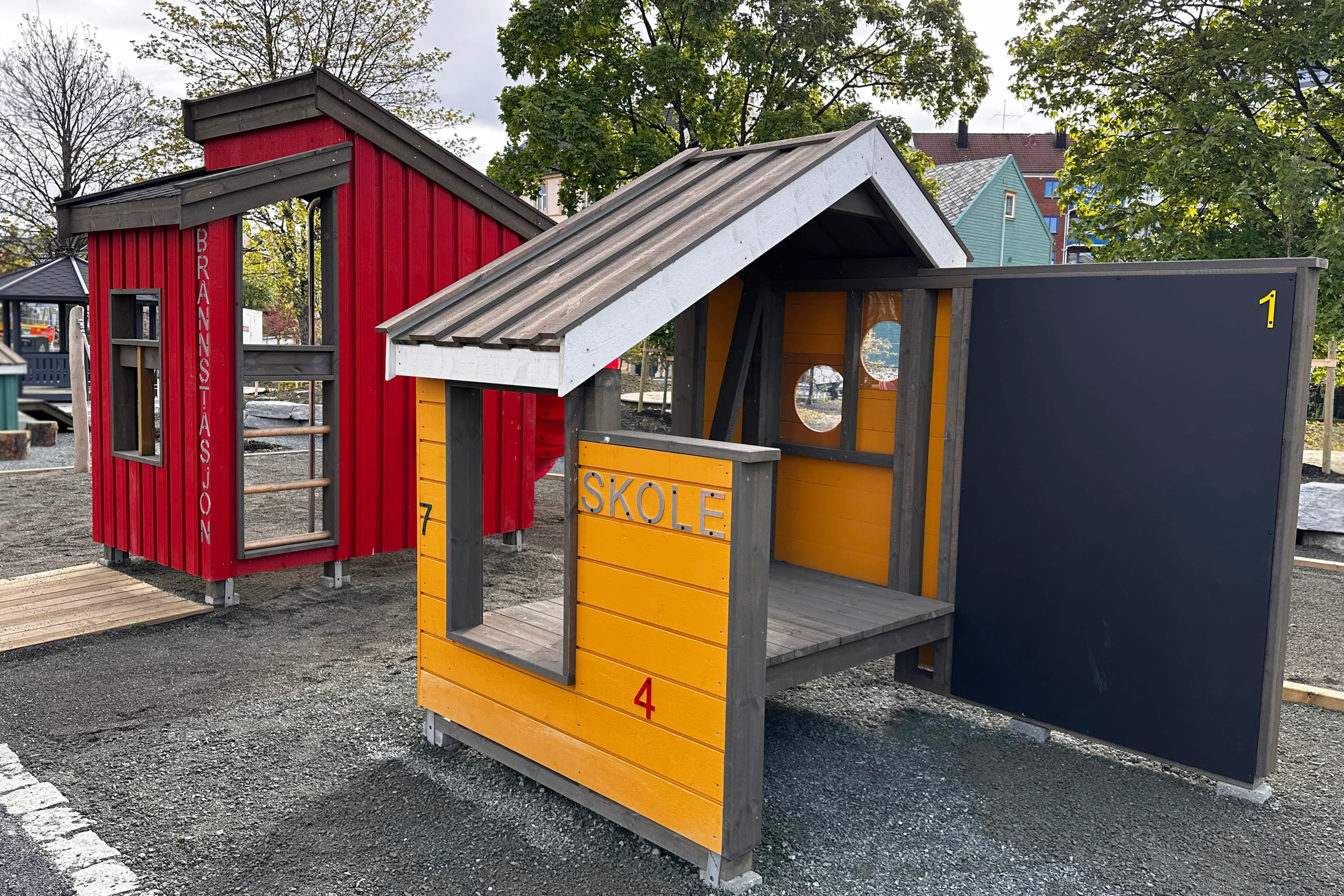 Lekeapparater i Strandveiparken