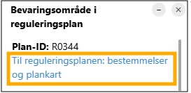 lenke til planregister i popup