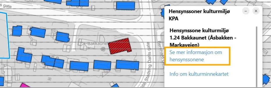 Hensynssoner i KPA med gr&aring; horisontal skravur