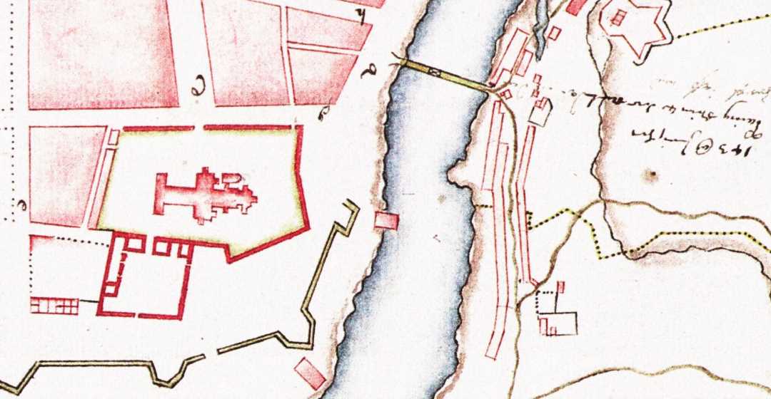 Til digitalt 1695-kart p&aring; Flickr