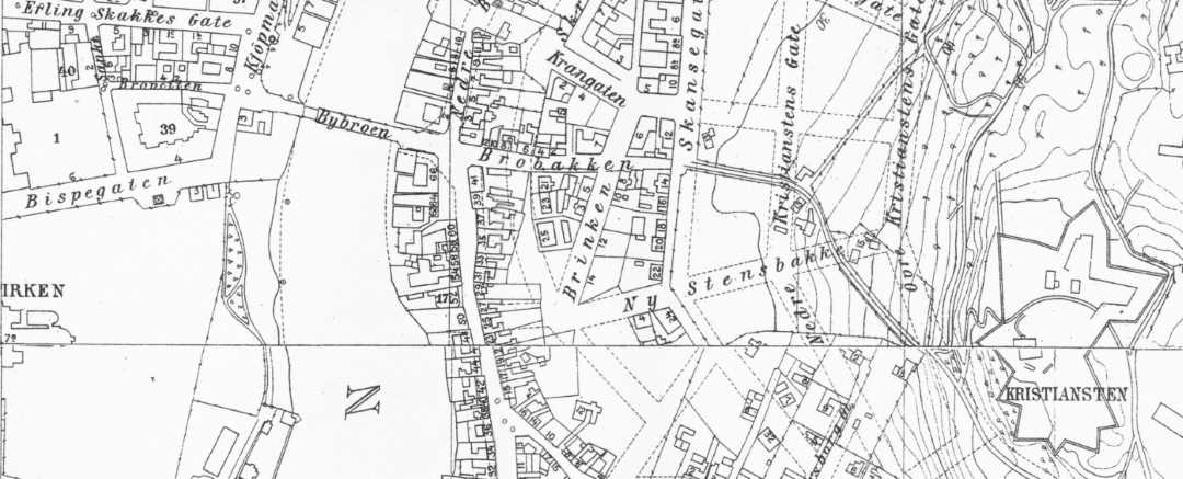 Til digitalt 1909-kart p&aring; Flickr