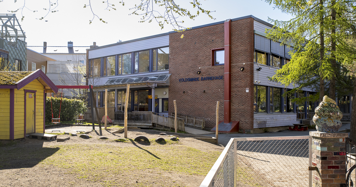 Fasadebilde av barnehagen