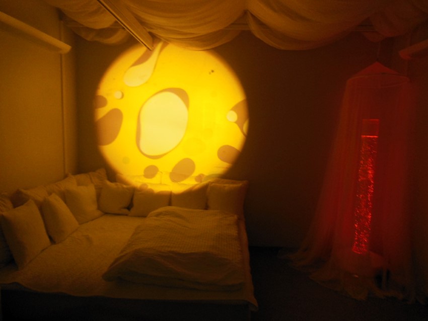 Stemning p&aring; sanserommet