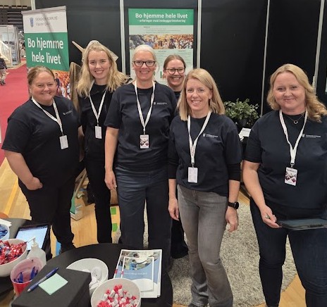 Ansatte fra Ergoterapitjenesten på Boligmessa okt 25