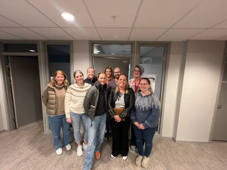 Sykepleierteamet i Sykepleier på hjul