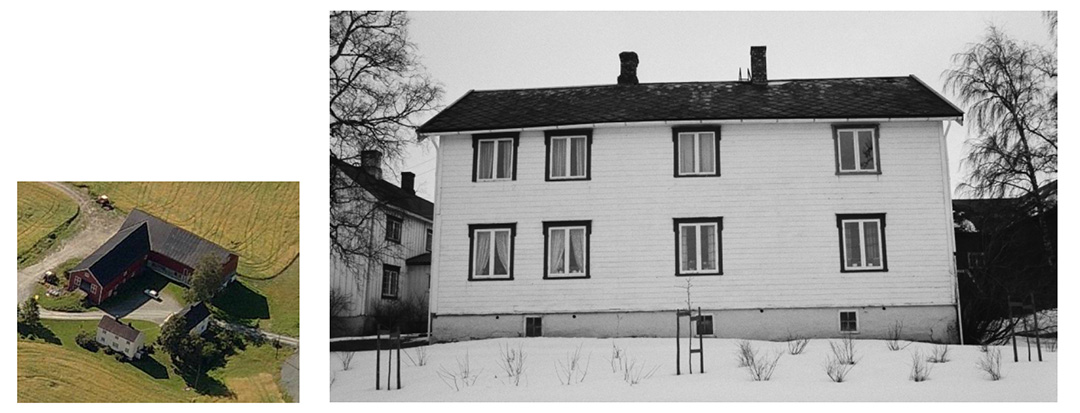 Hovedhuset p&aring; Ekra