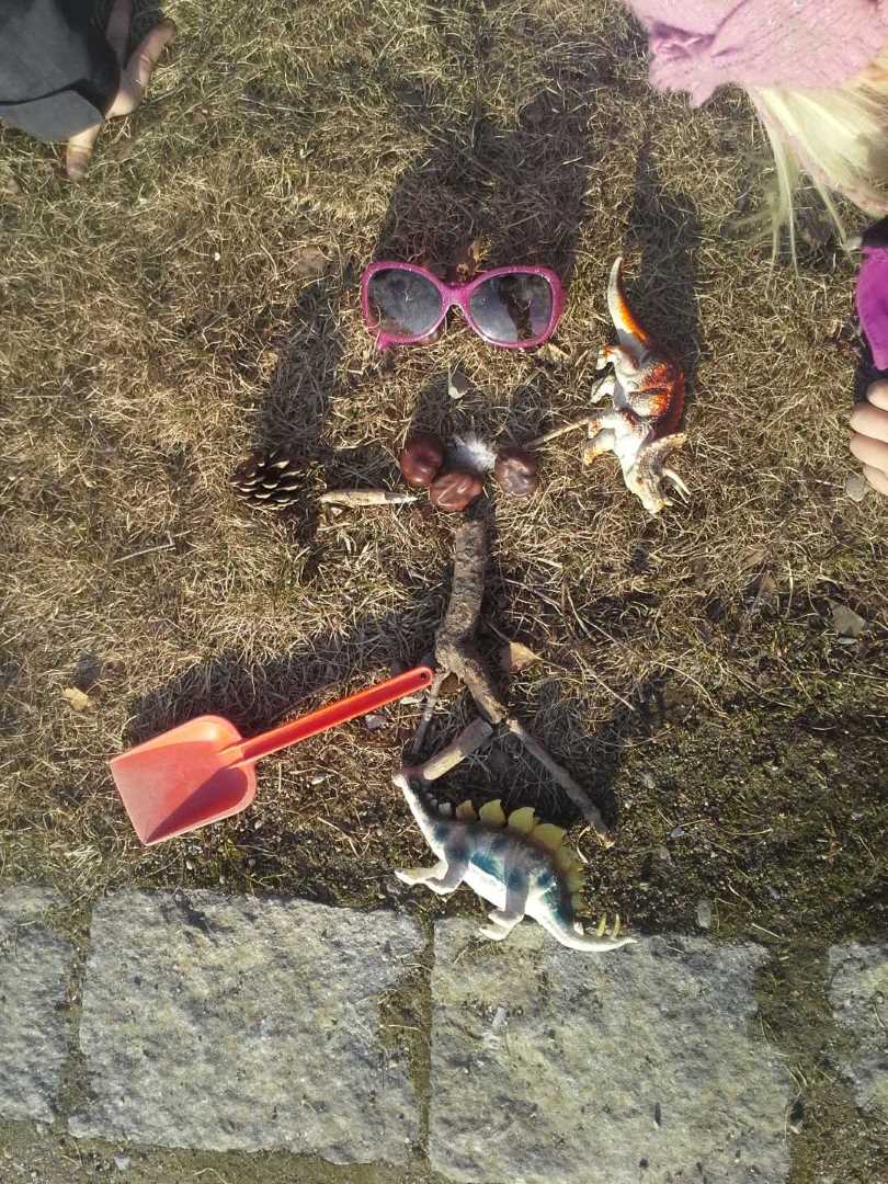 Landart - En pinnemann