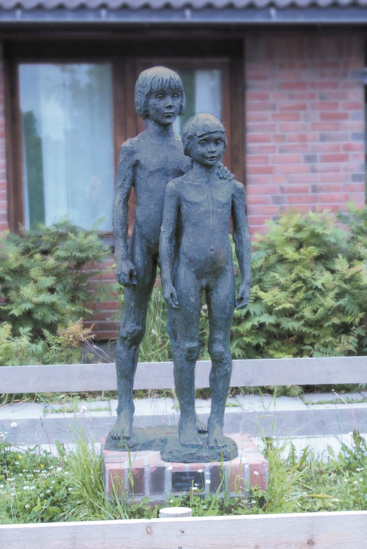 Bilde av skulptur: S&oslash;sken. Kunstner: Annasif D&oslash;hlen 1985.