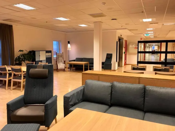 En av våre tre fellesstuer