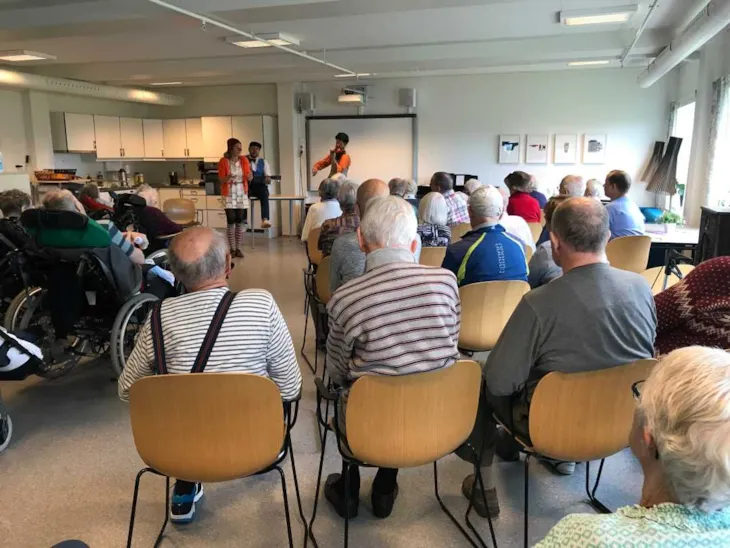 Livsglede på Opplevelsesstua