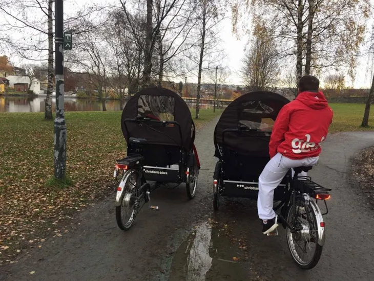 Livsglede på sykkeltur