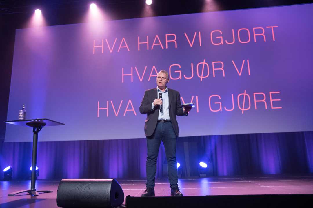 Foto av kommunedirektør Morten Wolden