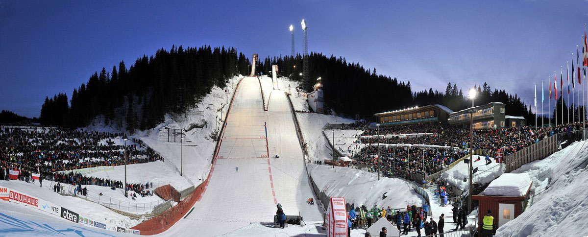 Hoppbakken i Gran&aring;sen