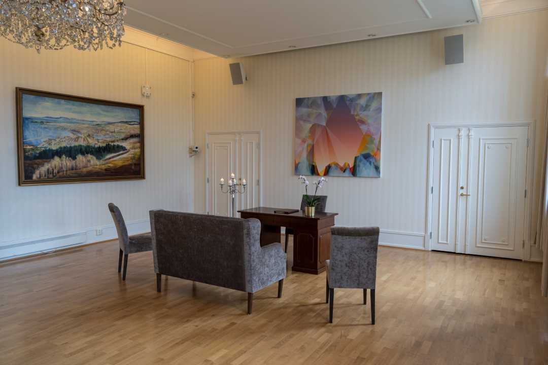 Storsalen i Trondheim r&aring;dhuset