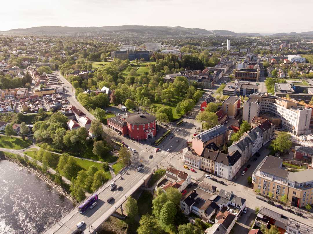 Flyfoto av Studentersamfundet