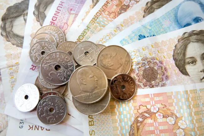 Papirpenger og mynter