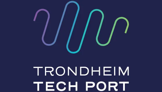 Bilde av Trondheim Tech Ports logo med skrift under.