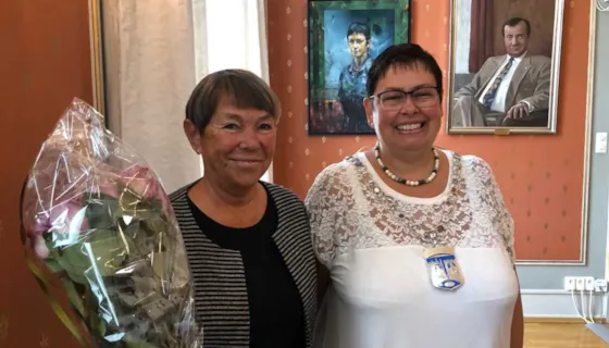 Mari Elin Øksendal og Rita Ottervik