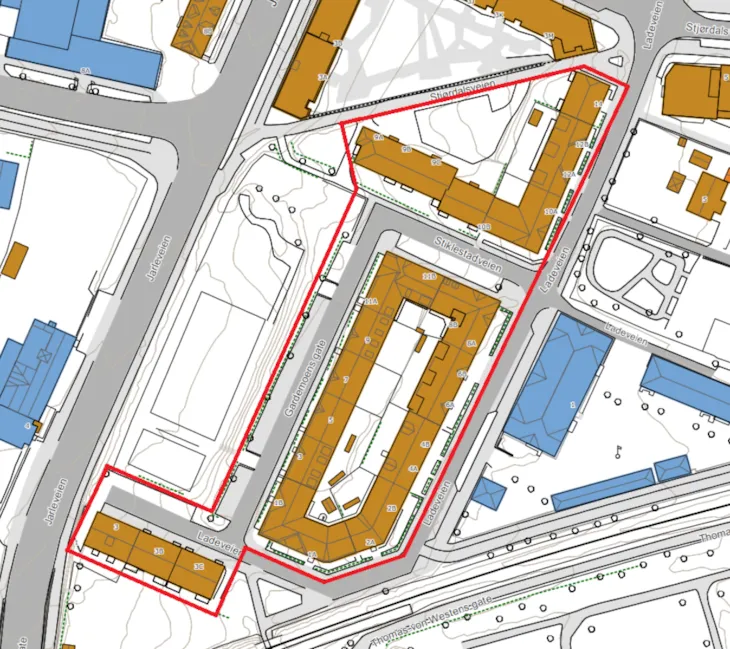 Kart over boligsone 28