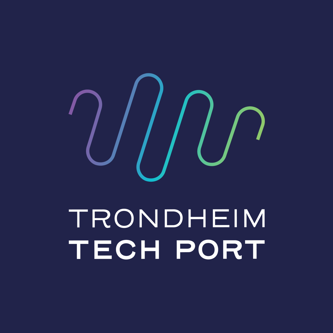 Bilde av Trondheim Tech Ports logo med skrift under.